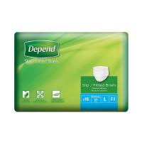 Depend Slip Normal inkontinenční zalepovací kalhotky L 15 ks