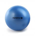 Ledragomma Gymnastik Ball MAXAFE míč na cvičení 75cm modrý
