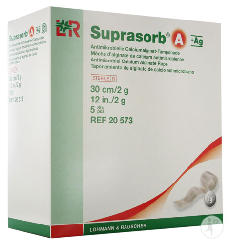 Suprasorb A+Ag 5x5cm, bal. 10ks | Dentimedshop.cz