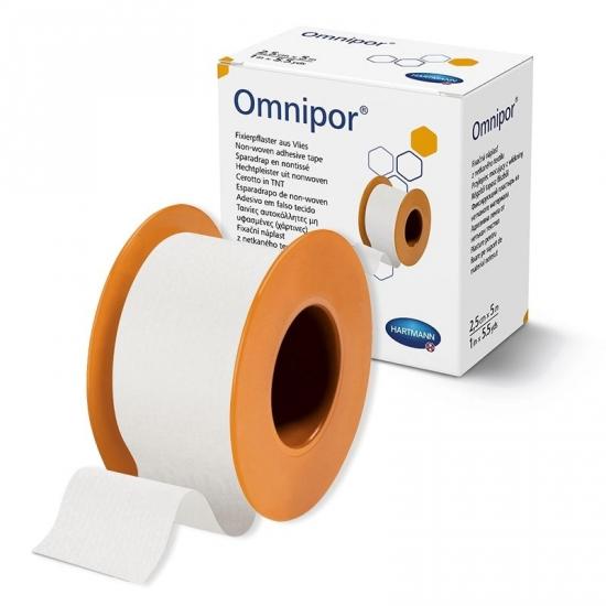 Omnipor hypoalergenní náplast 2,5 x 5 m 1 ks