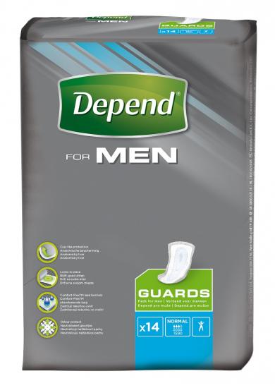 Depend For Men 2 inkontinenční pomůcky pro muže 14 ks