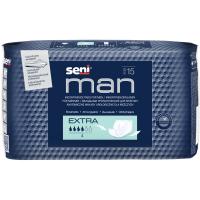 Seni Man Extra inkontinenční vložky pro muže 15 ks