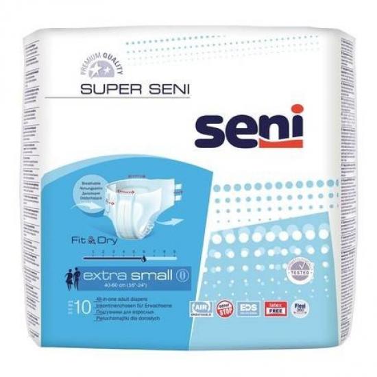 Super Seni inkontinenční zalepovací kalhotky XS 10 ks