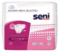 Super Seni Quatro inkontinenční zalepovací kalhotky XL 10 ks