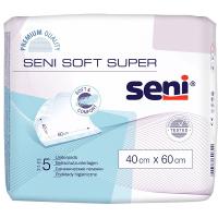 Seni Soft Super inkontinenční podložky 40 x 60 cm 30 ks