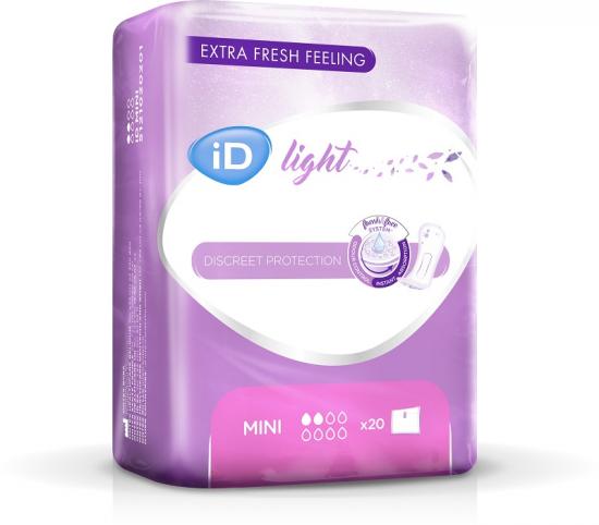 iD Light Mini inkontinenční dámské vložky 20 ks