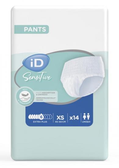 iD Pants S-Small Plus inkontinenční navlékací kalhotky 14 ks