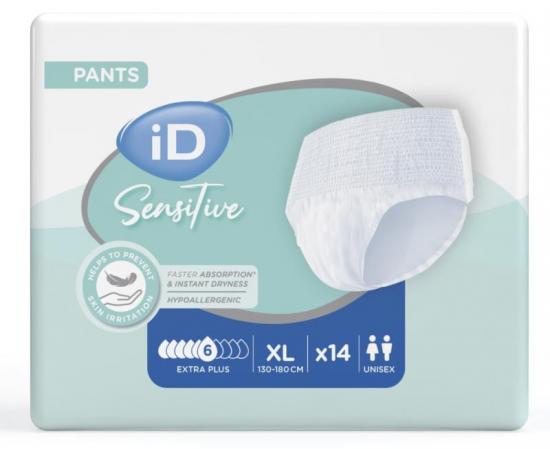 iD Pants X-Large Plus inkontinenční navlékací kalhotky 14 ks