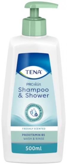 TENA Shampoo & Shower Sprchový gel a šampon 500 ml