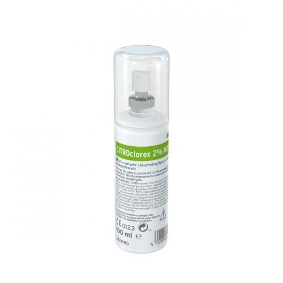 Citroclorex 2% MD Spray dezinfekce ploch a předmětů s rozstřikovačem 100 ml
