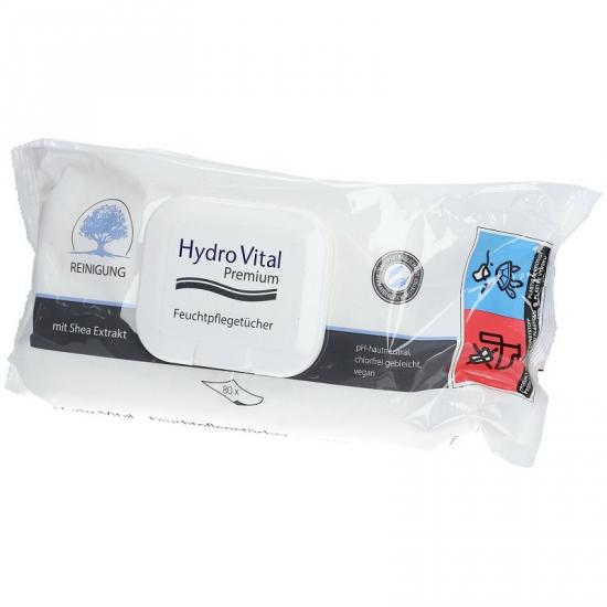 HydroVital Premium vlhčené ubrousky 80 ks