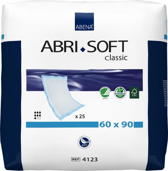 Abri Soft Classic inkontinenční podložky 60 x 90 cm, 25 ks