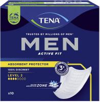 TENA Men Level 2 inkontinenční vložky pro muže 10 ks