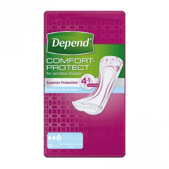 Depend Normal Plus inkontinenční vložky 12 ks