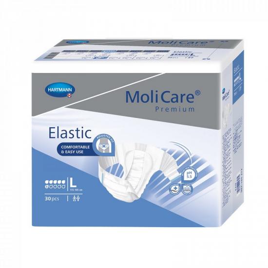 MoliCare Elastic 6 kapek inkontinenční zalepovací kalhotky L 30 ks