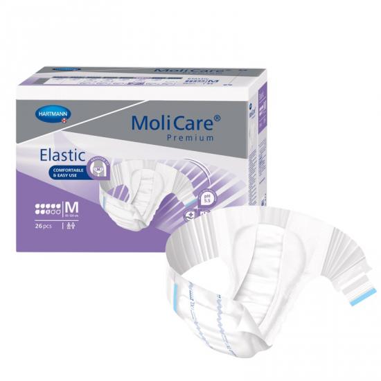 MoliCare Elastic 8 kapek inkontinenční zalepovací kalhotky M 26 ks