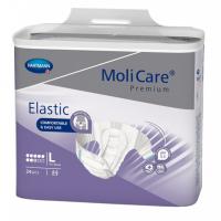 MoliCare Elastic 8 kapek inkontinenční zalepovací kalhotky L 24 ks