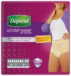 Depend Maximum inkontinenční navlékací kalhotky pro ženy XL 9 ks