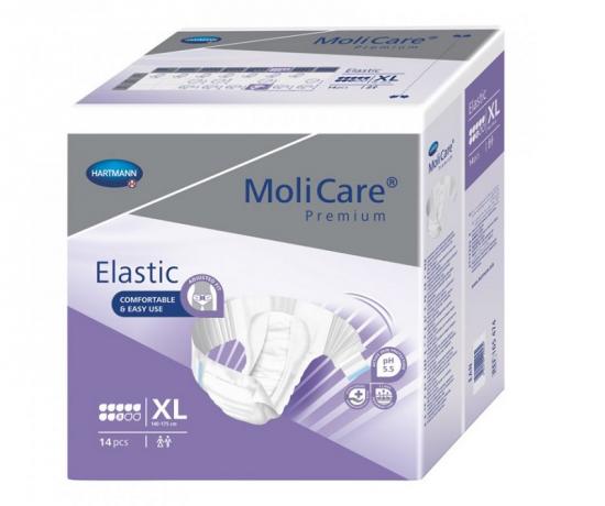 MoliCare Elastic 8 kapek inkontinenční zalepovací kalhotky XL 14 ks