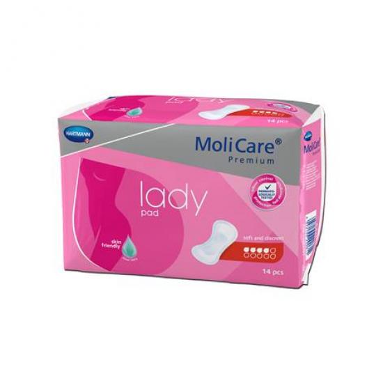 MoliCare Lady 4 kapky inkontineční dámské vložky 14 ks