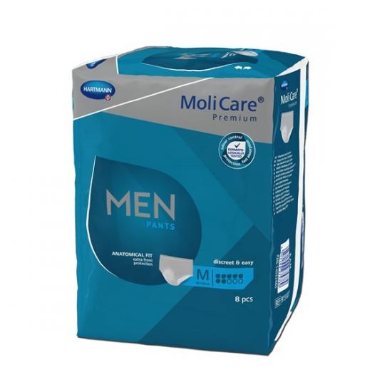 MoliCare Men Pants 7 kapek inkontinenční navlékací kalhotky pro muže M 8 ks