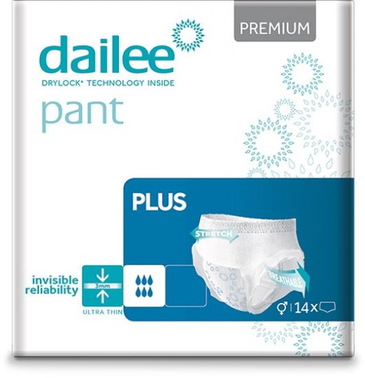 DAILEE PANT Premium Plus M inkontinenční navlékací kalhotky 14 ks