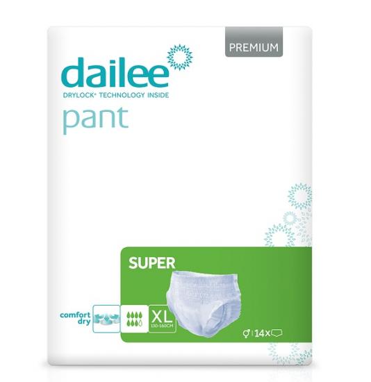 DAILEE PANT Premium Super XL inkontinenční navlékací kalhotky 14 ks