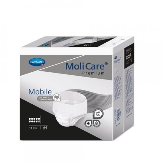 MoliCare Mobile 10 kapek inkontinenční navlékací kalhotky M 14 ks