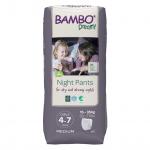 Bambo Dreamy Nights Pants dětské plenkové kalhotky pro dívky 15-35 kg 10 ks