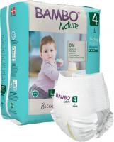 Bambo Nature Pants 4 dětské plenkové kalhotky 7-12 kg 20 ks