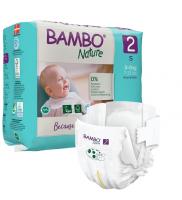 Bambo Nature 2 dětské plenkové kalhotky 3-6 kg, 30 ks