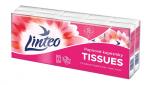Linteo papírové kapesníky Linteo 3-vrstvé 10x10 ks