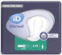 iD for Men Discreet Super, vložky anatomické pro muže, 14ks