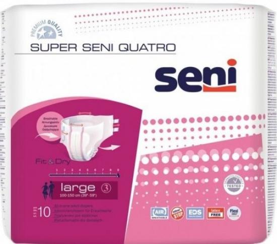 Seni Classic Quatro inkontinenční zalepovací kalhotky L 30 ks