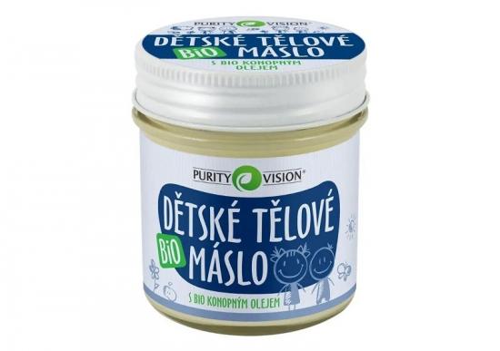 PURITY VISION Bio Dětské tělové máslo 120 ml