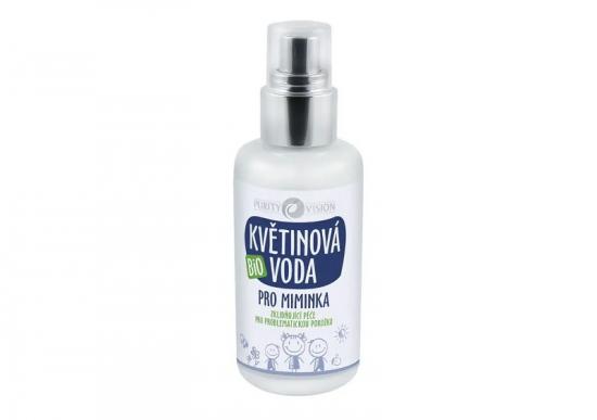 PURITY VISION Bio Květinová voda pro miminka 100ml