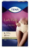 TENA Lady Pants Plus Creme inkontinenční navlékací kalhotky L 8 ks