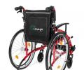 Invalidní vozík Timago EXCLUSIVE LIGHT 46 cm červený
