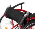 Invalidní vozík Timago EXCLUSIVE LIGHT 46 cm červený