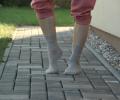 Zdravotní ponožky s jemným svěrem a stříbrem