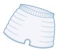 iD Fix Comfort inkontinenční fixační kalhotky XXXL 3 ks